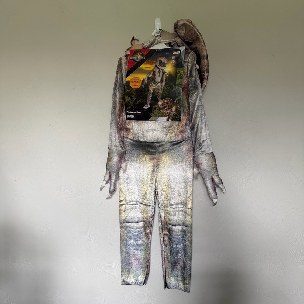 Jurassic World Rebirth Distorus Rex Kids Dinosaur Costume by Disguise